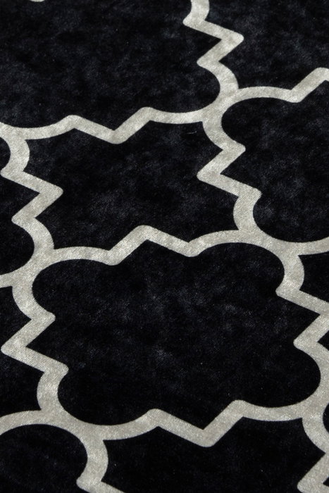 Mijölnir Alfombrilla de Baño DJT - Black 40x60 cm, 100% Poliéster, Antideslizante, Antibacteriana, Lavable a Máquina